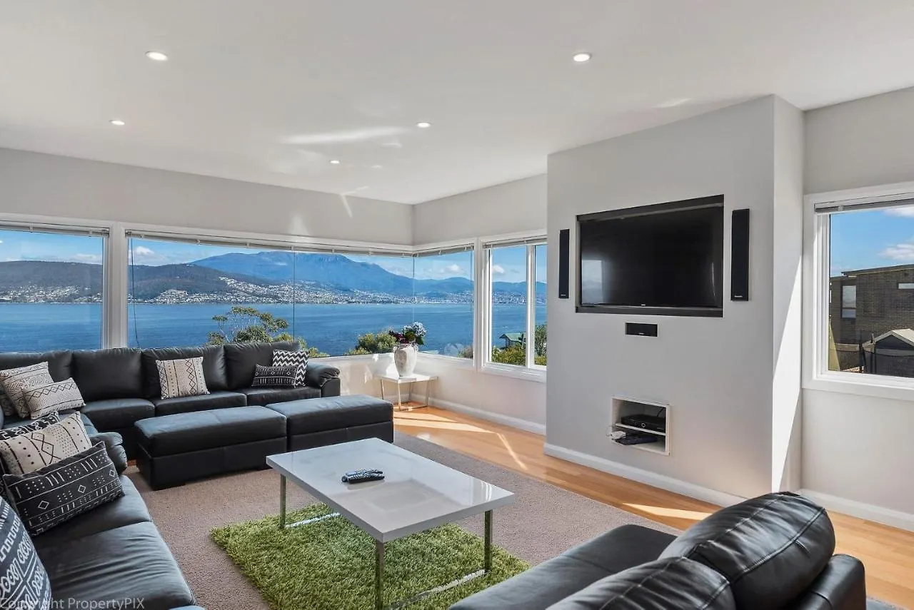Semesterbostad Oceana Escape Panoramic Views Luxury And Space Hobart Australien