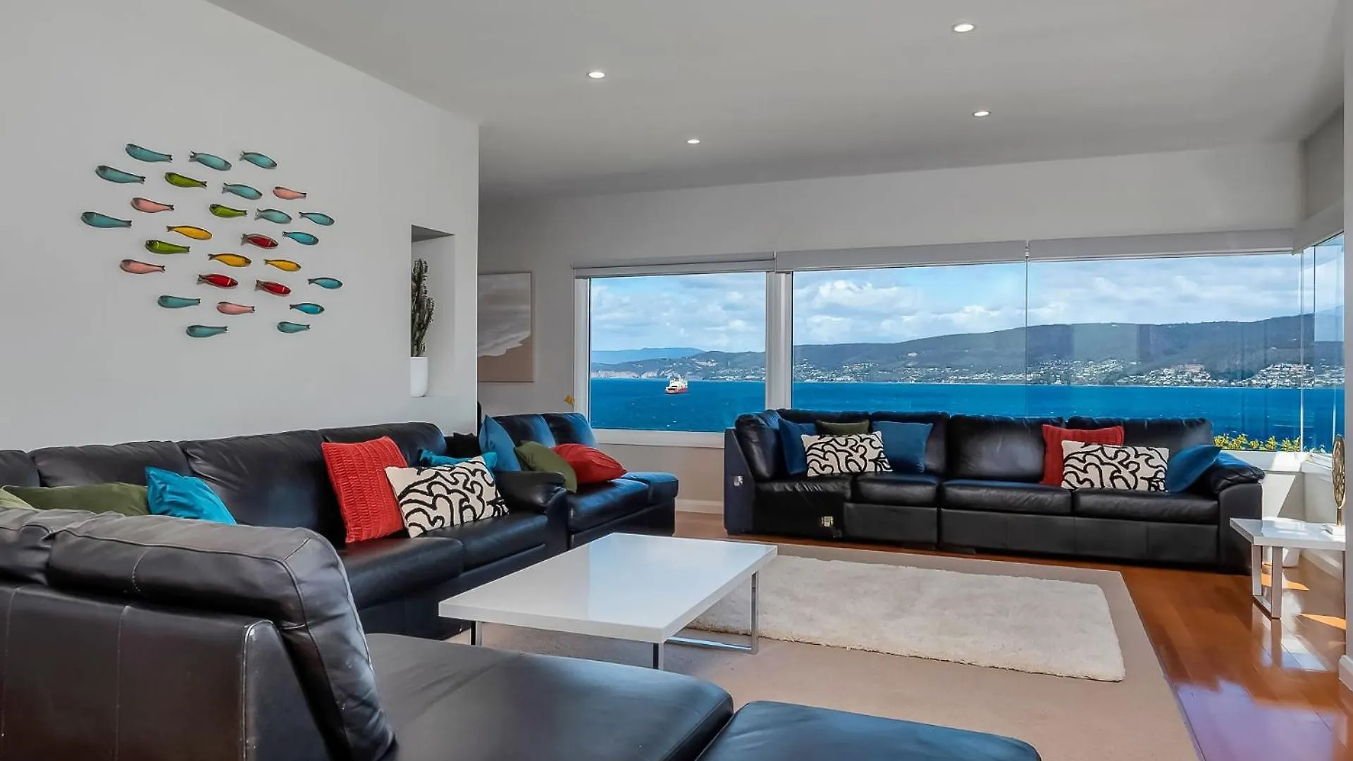 Semesterbostad Oceana Escape Panoramic Views Luxury And Space Hobart Australien